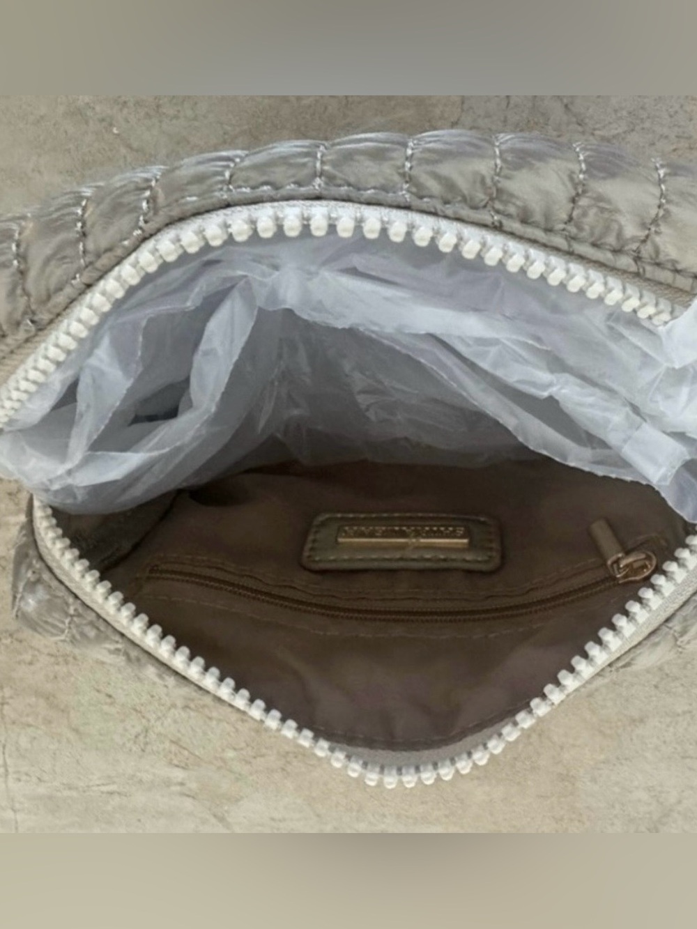 Anthropologie Shiraleah Logan Small Boxy Cosmetic Bag - Picture 9 of 11